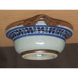Teresa Duran Xochiquetzal Pottery Bowl Mexico Small Snack Salsa Dessert Berry EC